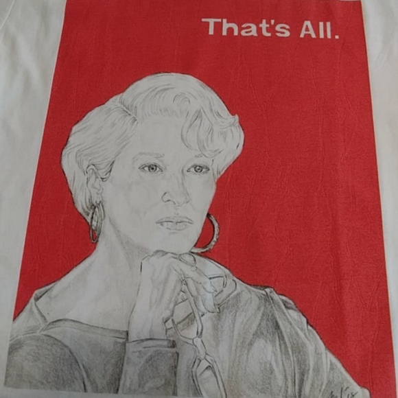 Mens "That's All."  Meryl Streep T-Shirt - Picture 2 of 4
